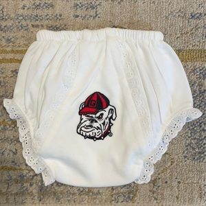 NWOT Georgia bulldogs diaper cover